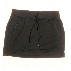 Athleta black skort